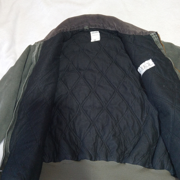 Carhartt J14MOS Santa Fe Vintage Jacket Size 2XL 90s USA Faded Workwear Corduroy - Picture 5 of 14